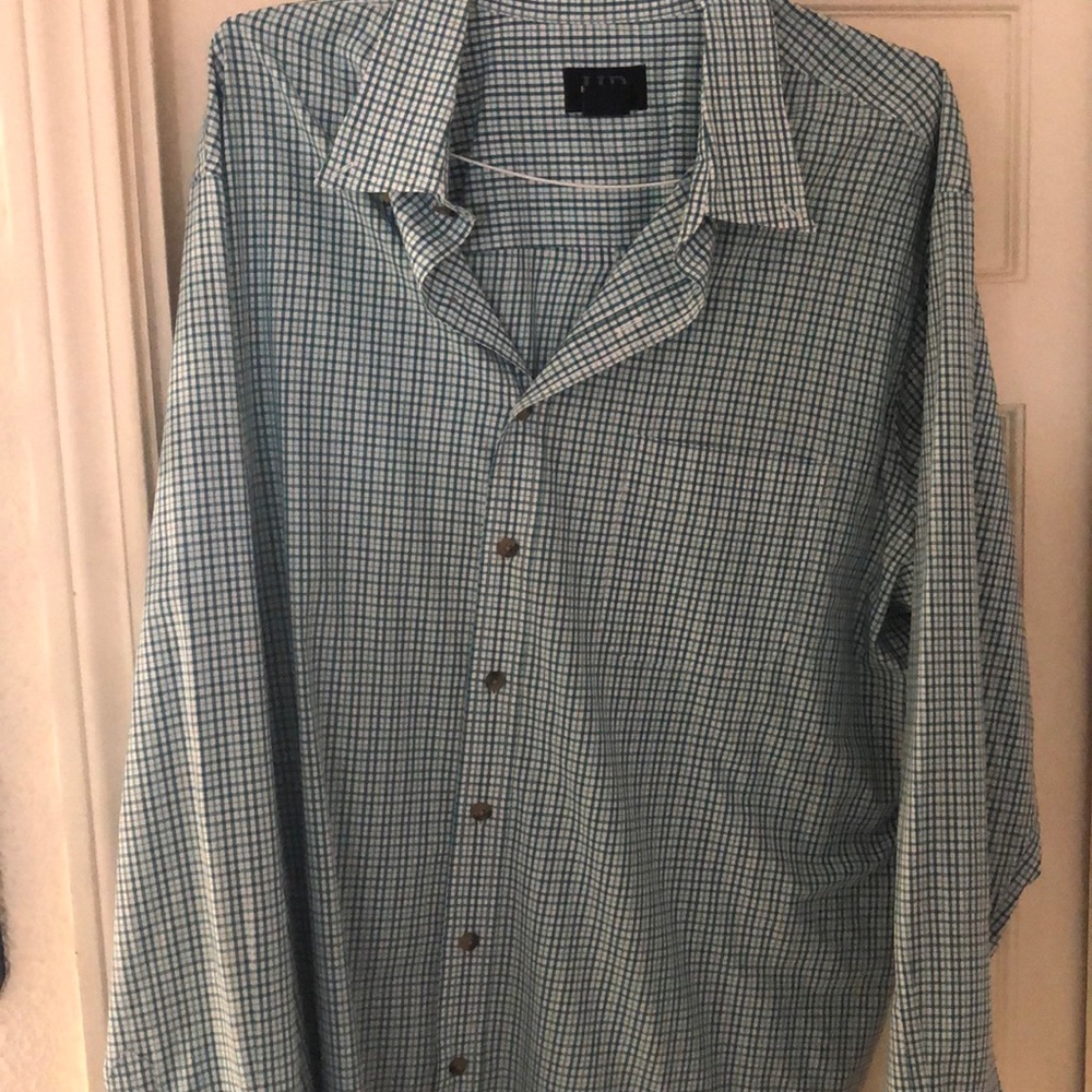 Men’s Harbor Bay Long Sleeve Shirt 1XL Tall